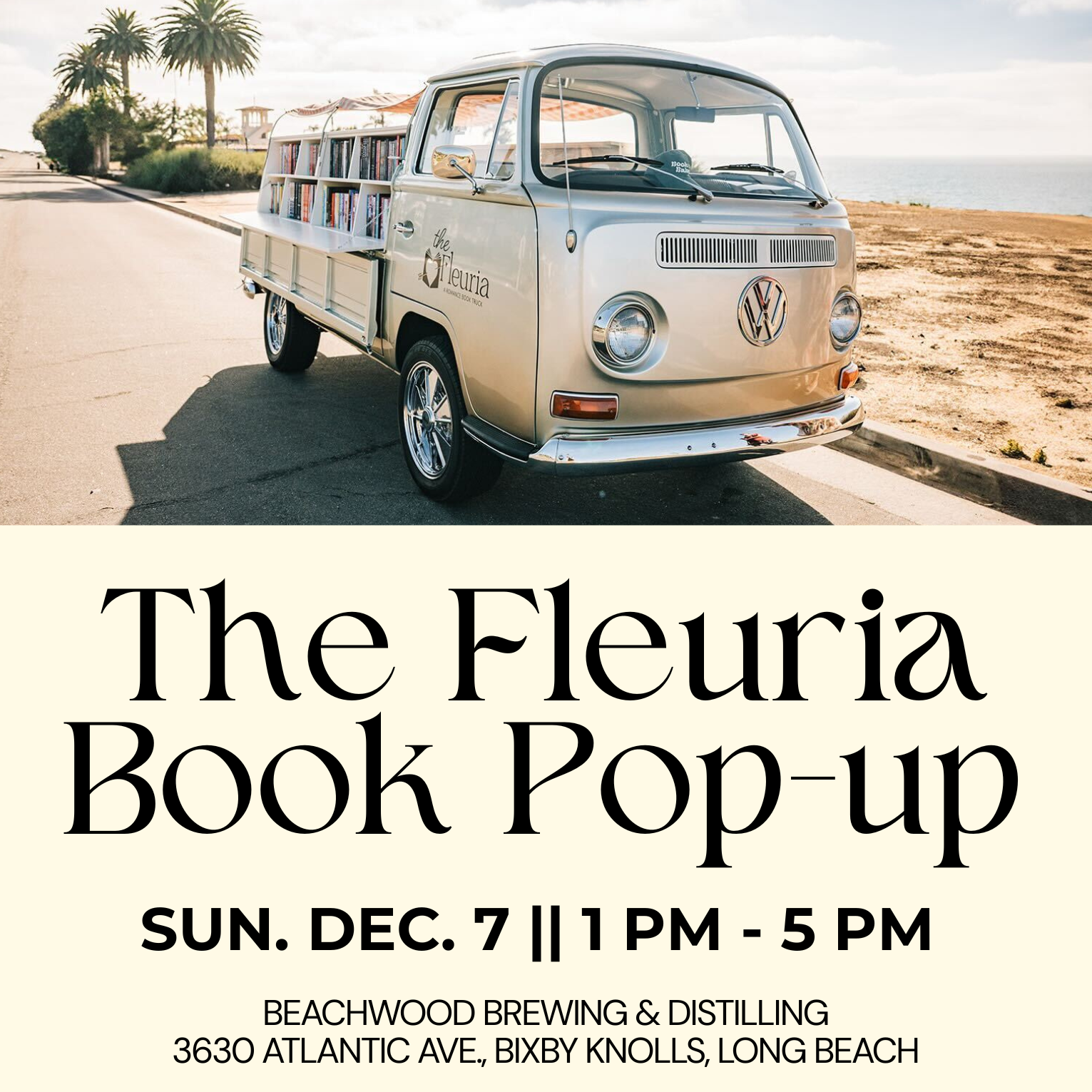 The Fleuria Book Truck Pop-Up