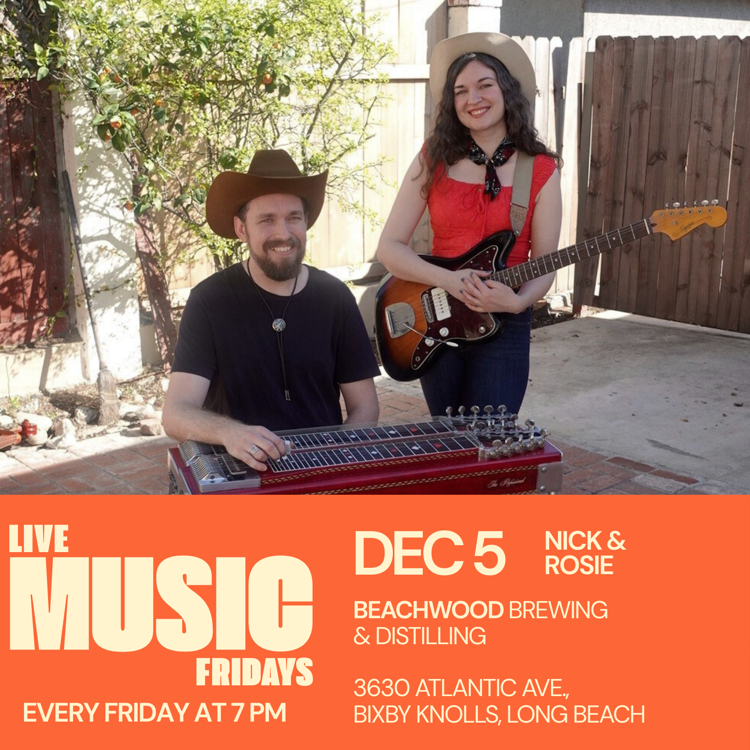 Fridays: Live Music at Beachwood Brewing & Distilling