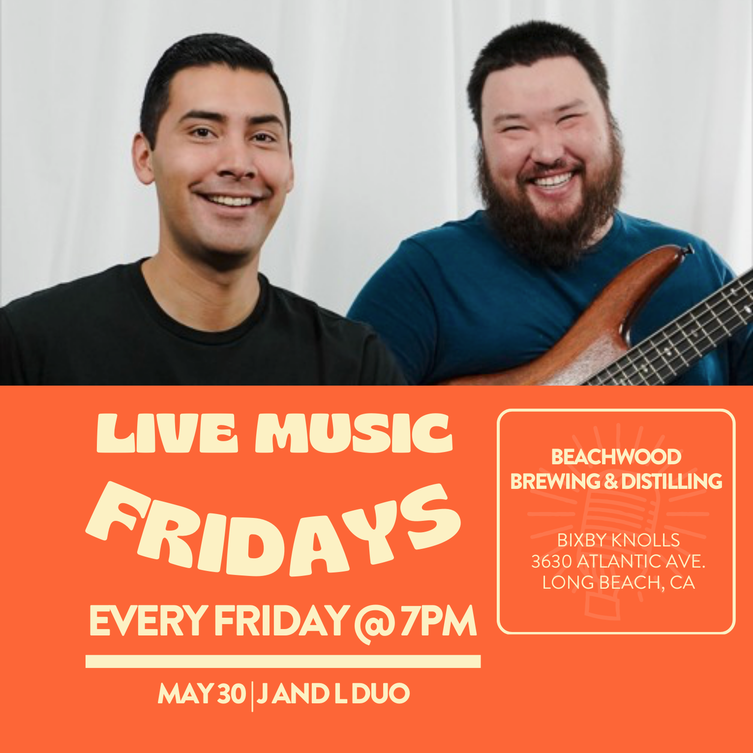 Live Music at Beachwood Brewing & Distilling 