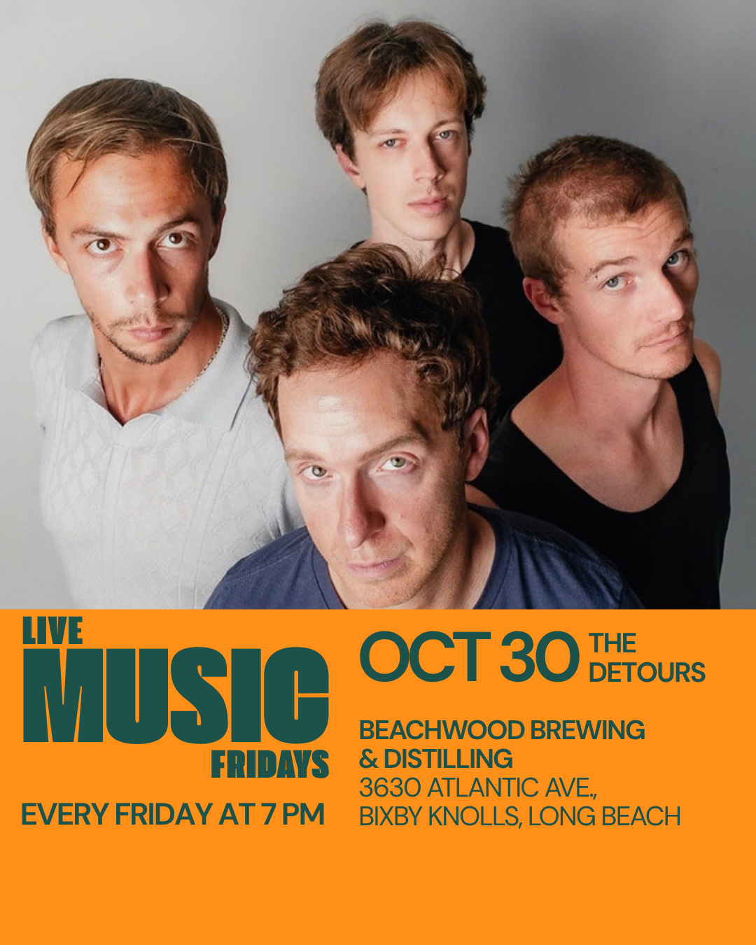 Fridays: Live Music at Beachwood Distilling 🍹 Bixby Knolls Long Beach